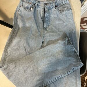 Abercrombie & Fitch Light Blue Relaxed Women's Jeans